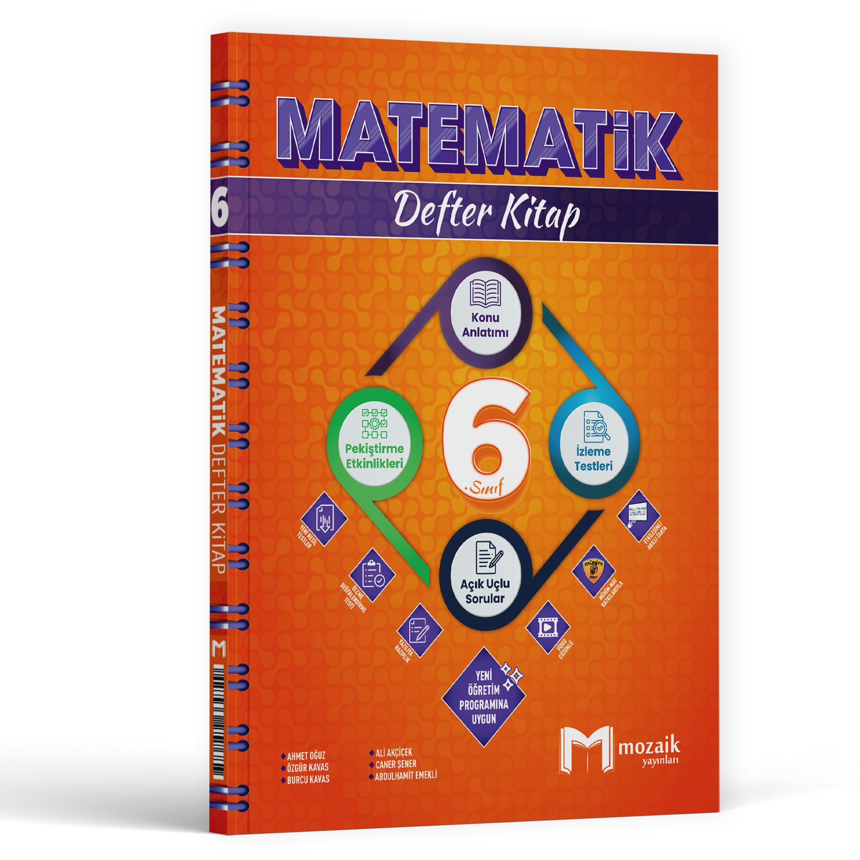 6.SINIF MOZAİK DEFTER MATEMATİK - 2025-26